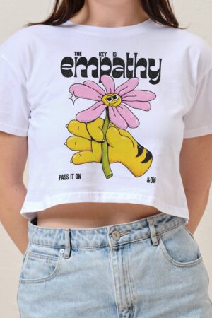 Empathy Crop Tee