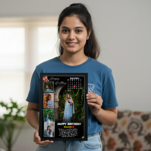 Special Birth Date Frame| 12×8 inch(A4)