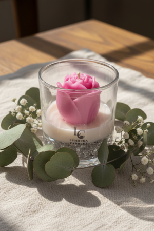 Rose Jar Candle
